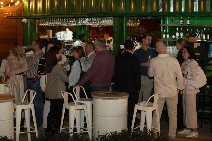 Members networking at the PMC launch night