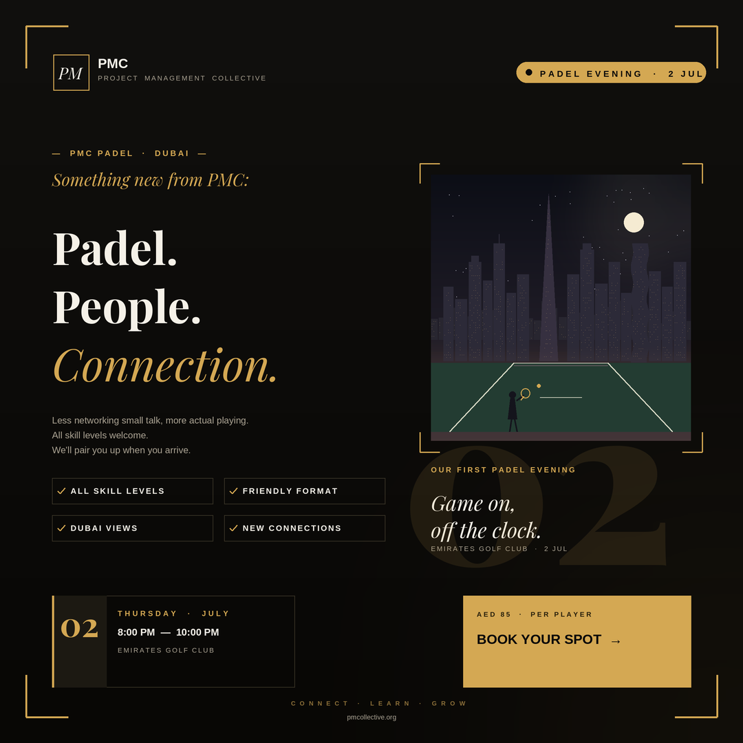 PMC Padel Evening